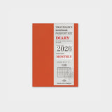 Traveler's Notebook 2026 Monthly Diary Passport_Simple_Beautiful_Things