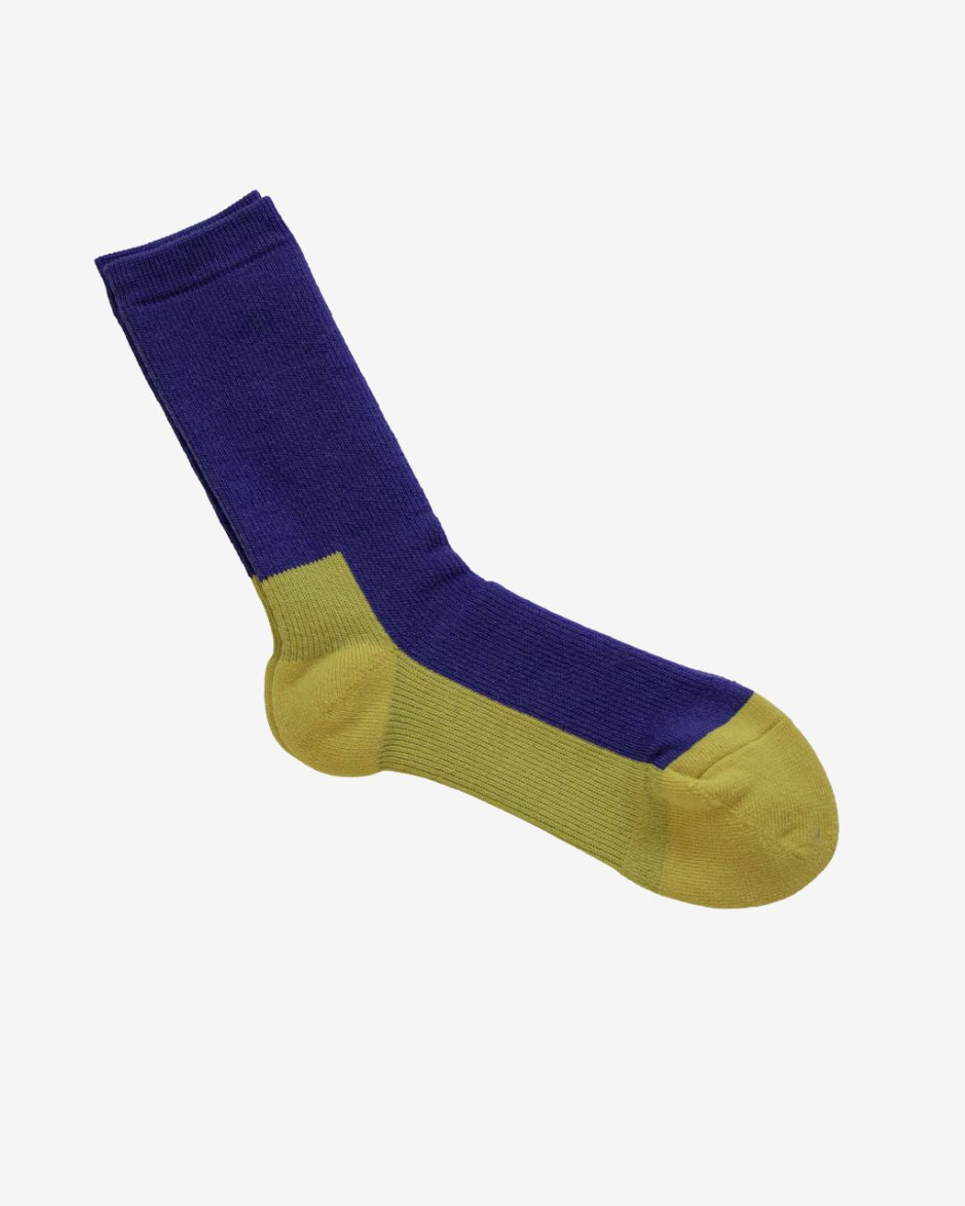 Nishiguchi Kutsushita Wool Pile Trail Socks - Pier Yellow_Simple_Beautiful_Things