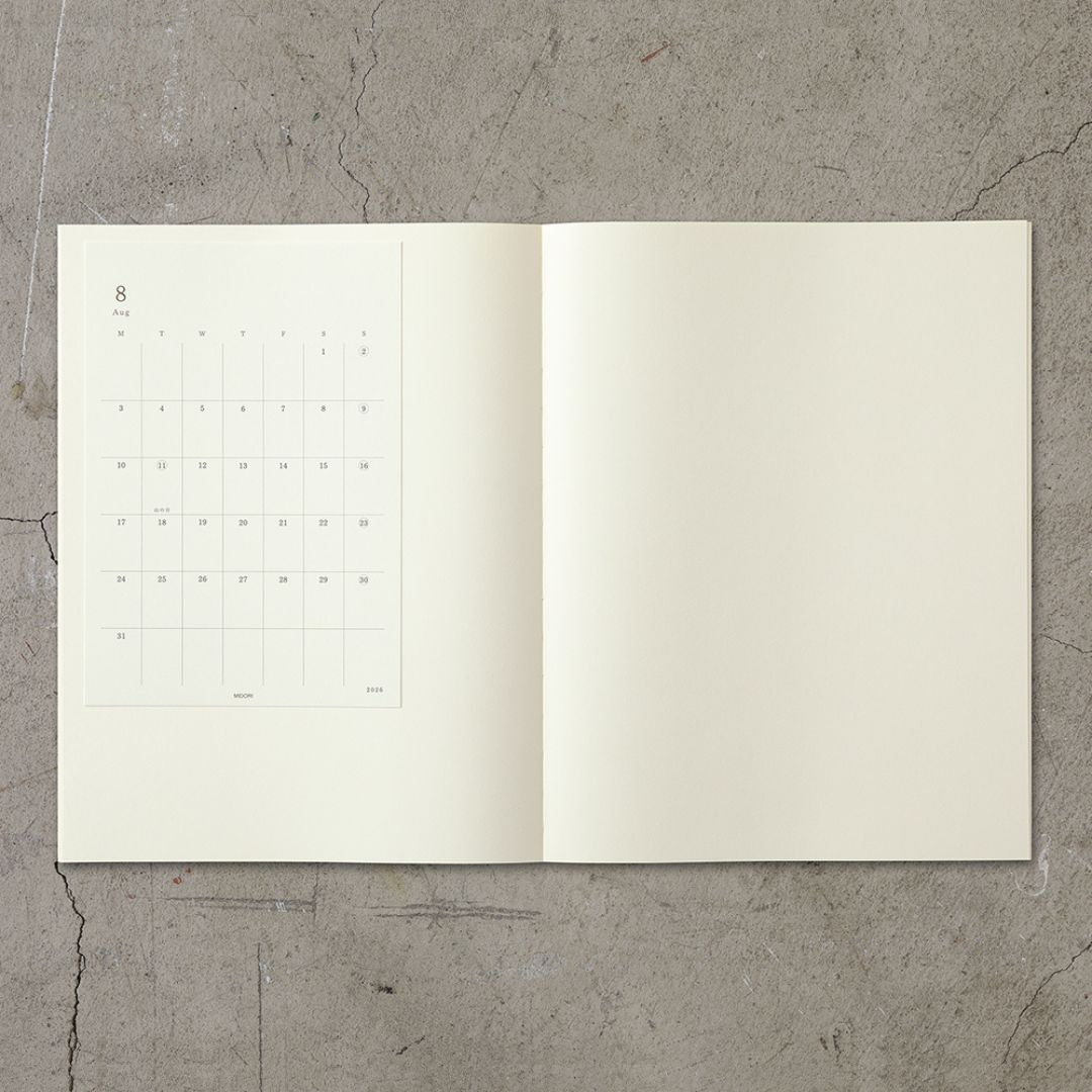 Midori MD - 2026 Diary Stickers