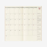 Traveler's Notebook 2027 Monthly Diary Refill