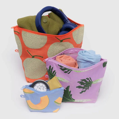 Baggu Go Pouch Set - Japanese Produce