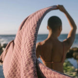 Mungo Beach Towel Willow Weave - Sea Fan