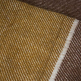 Klippan Blanket Gotland Stripe - Walnut