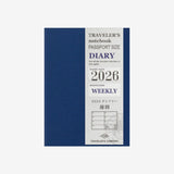 Traveler's Notebook 2026  Weekly Diary Passport (Jul - Dec)_Simple_Beautiful_Things