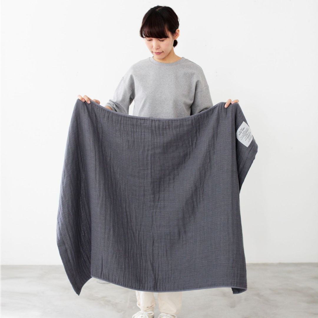 Shinto Towel 2.5 ply Gauze - Charcoal_Simple_Beautiful_Things