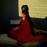 Wool Throw Bento - Rosehip