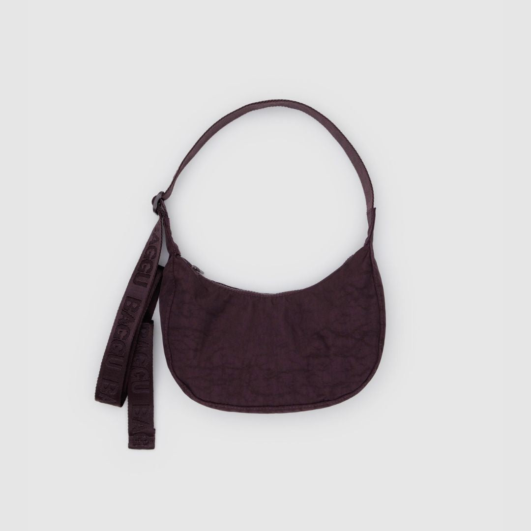 Baggu Crescent Bag Small - Chocolate Plum_Simple_Beautiful_Things