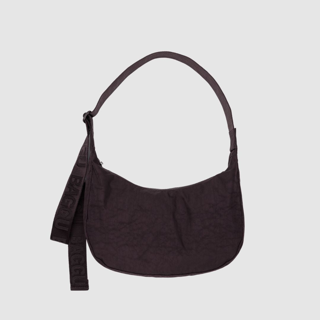 Baggu Crescent Bag Medium - Chocolate Plum_Simple_Beautiful_Things