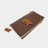 TRAVELER'S Factory Limited Edition Leather Tag - Bear