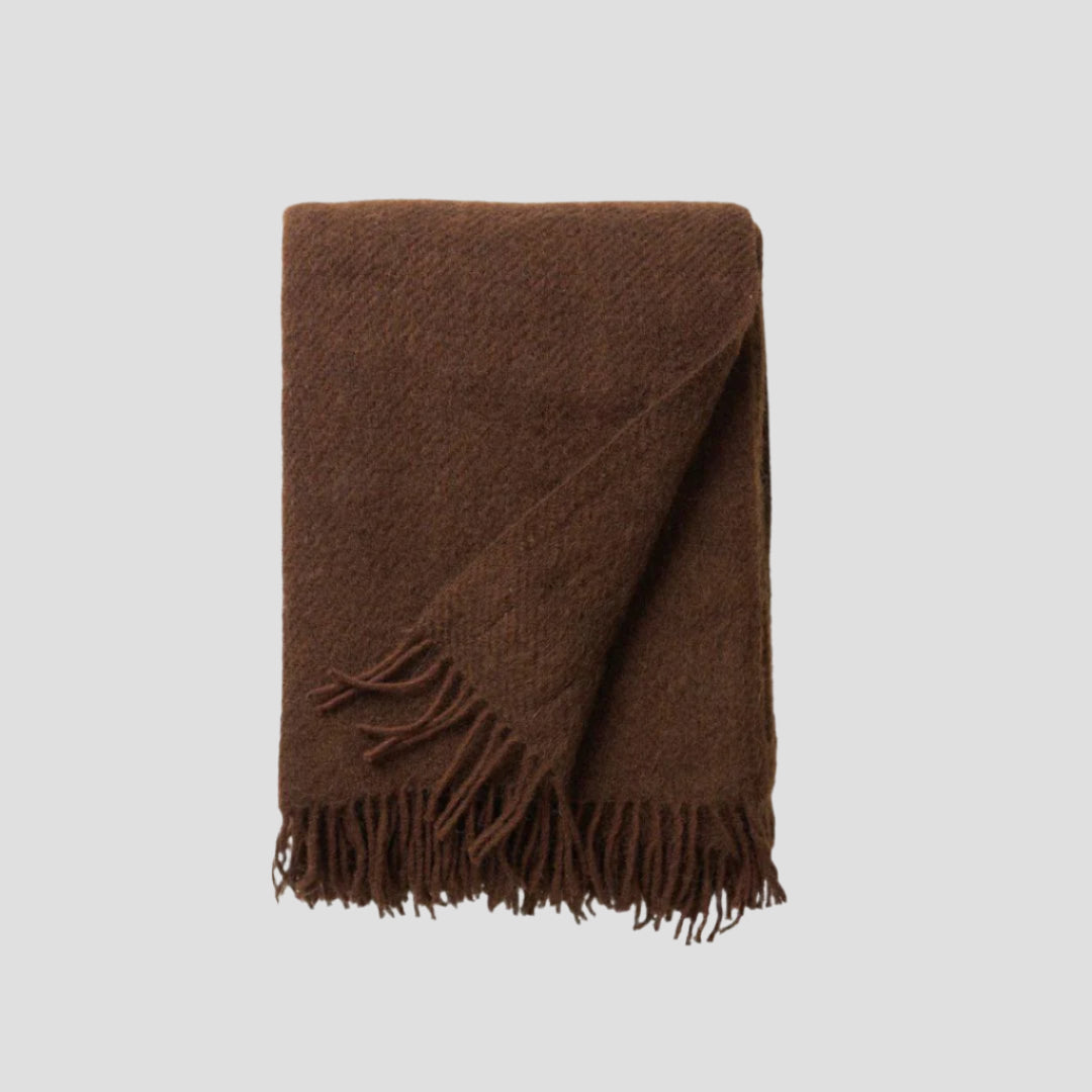Klippan Blanket Gotland Walnut_Simple_Beautiful_Things