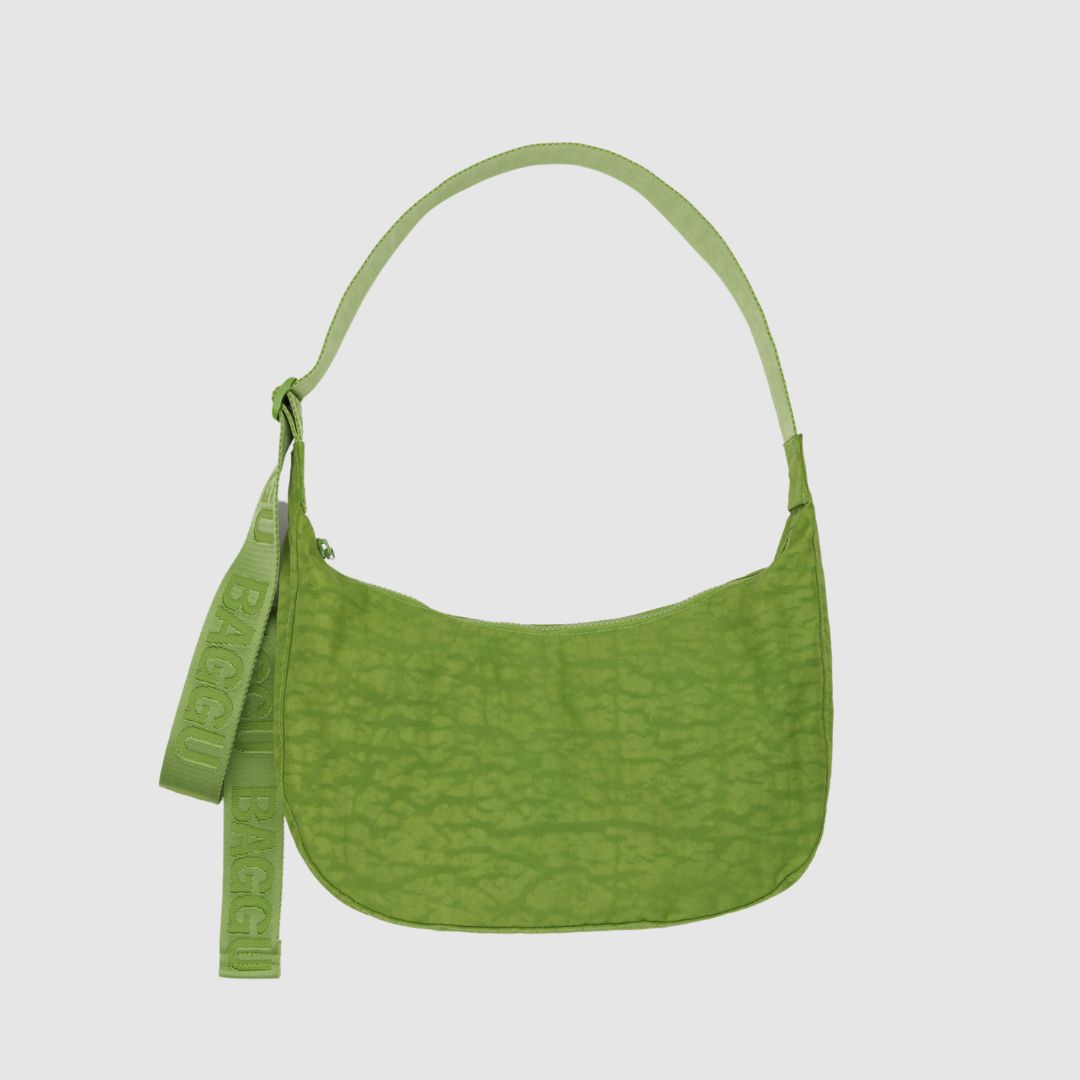 Baggu Nylon Crossbody Bag Medium - Green Juice