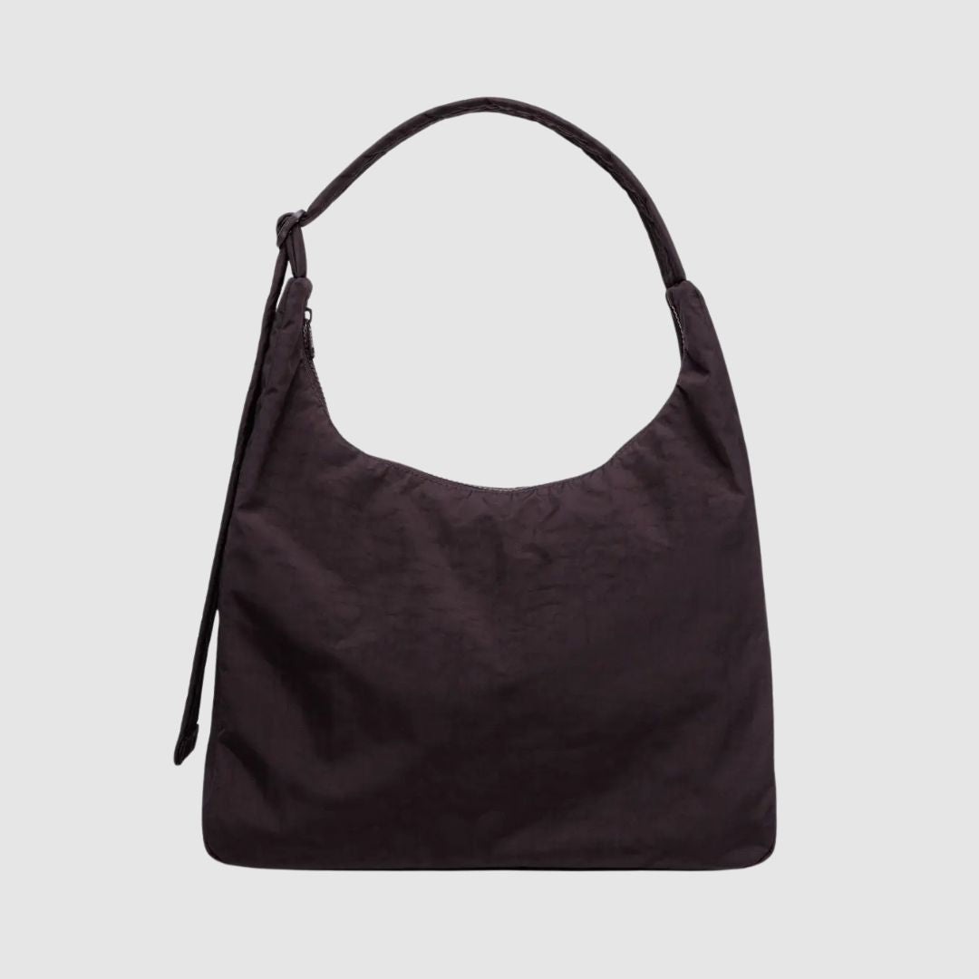 Baggu Nylon Shoulder Bag - Chocolate Plum_Simple_Beautiful_Things