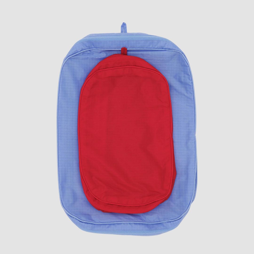 Baggu Packing Cube Set - Cornflower Red Mix