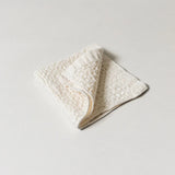 Kontex Cotton Heather Waffle Towel - Ivory