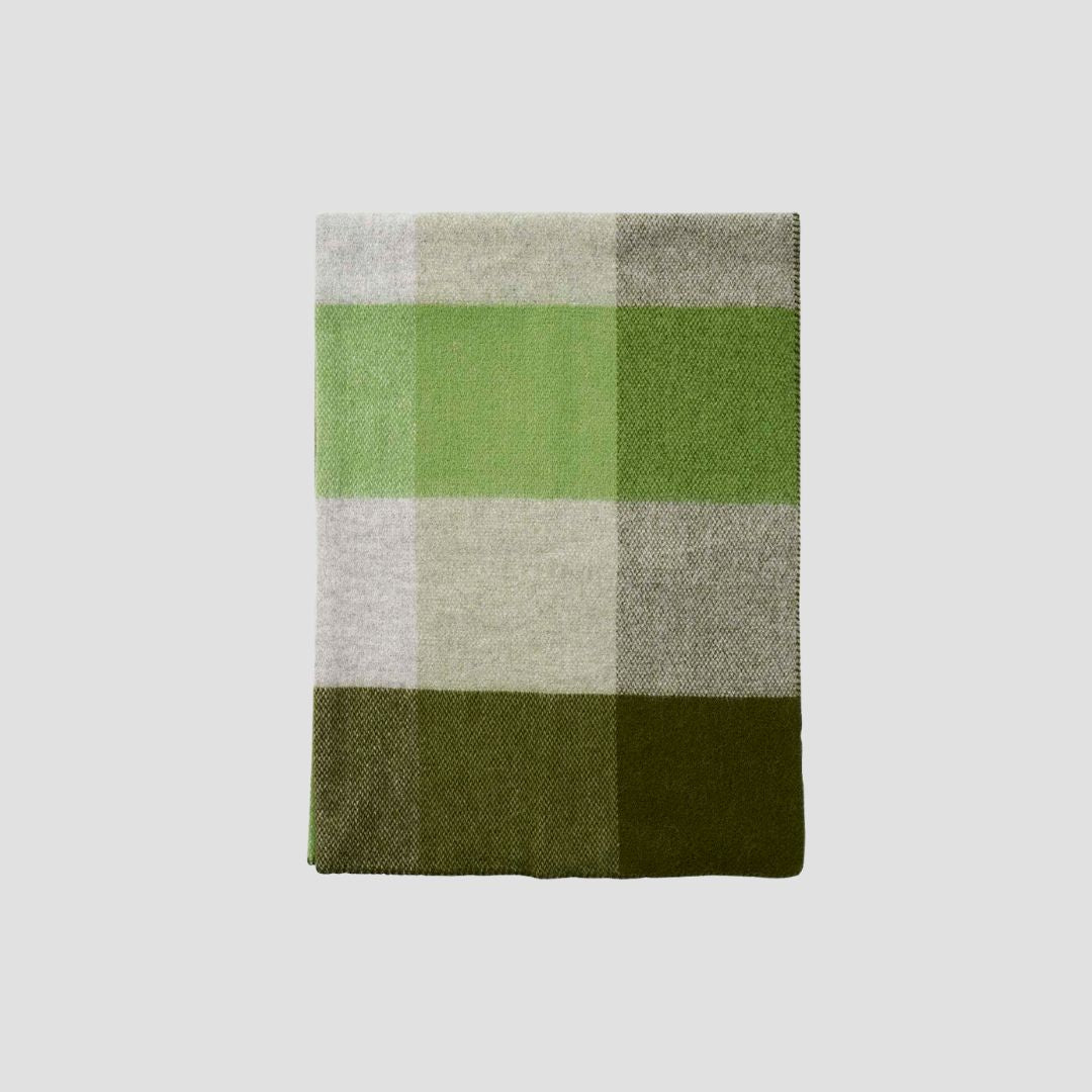 Klippan Block Blanket - Green