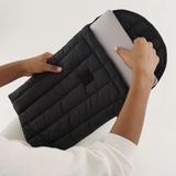 Baggu Puffy Laptop sleeve - Black
