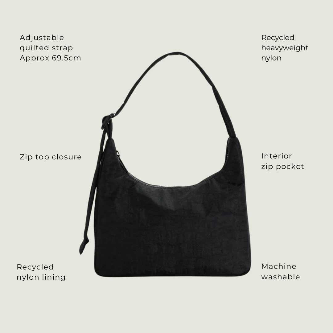 Baggu Nylon Shoulder Bag - Cocoa