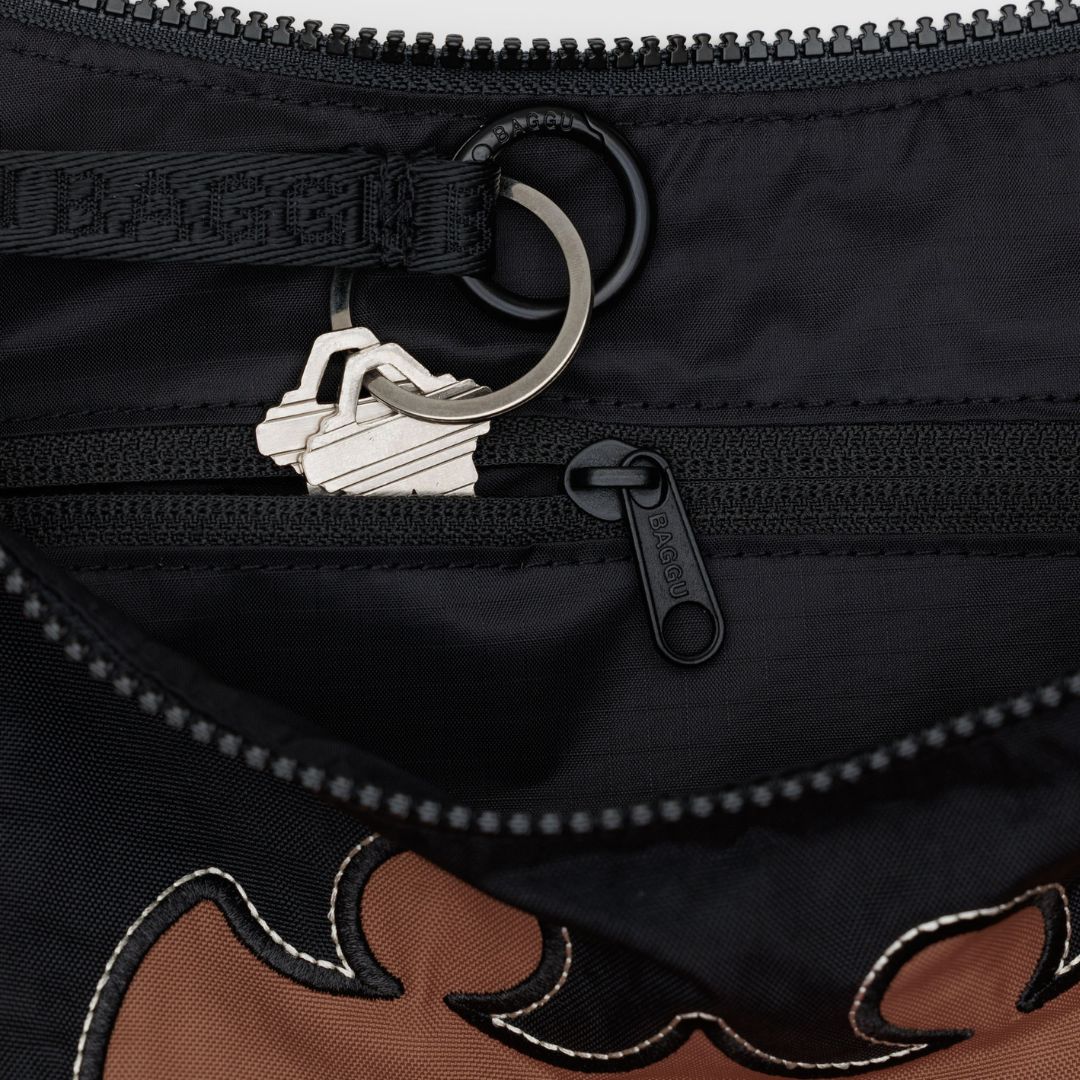 Baggu Nylon Crossbody Bag Medium - Western Appliqué