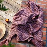 Mungo Beach Towel Willow Weave - Sea Fan