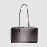 Baggu Bowler Bag Medium - Black & White Gingham_Simple_Beautiful_Things
