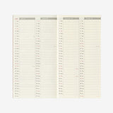 Traveler's Notebook 2027 Weekly Vertical Refill