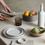 Hasami Porcelain Plate - Gloss Grey