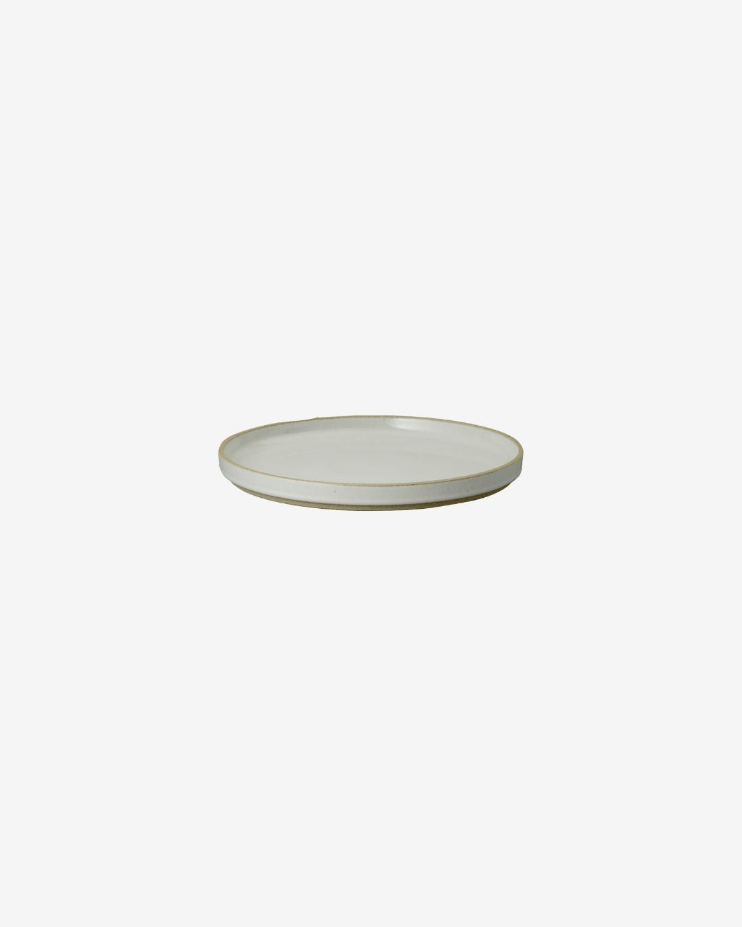 Hasami Porcelain Plate - Gloss Grey_*.5_Simple_Beautiful_Things