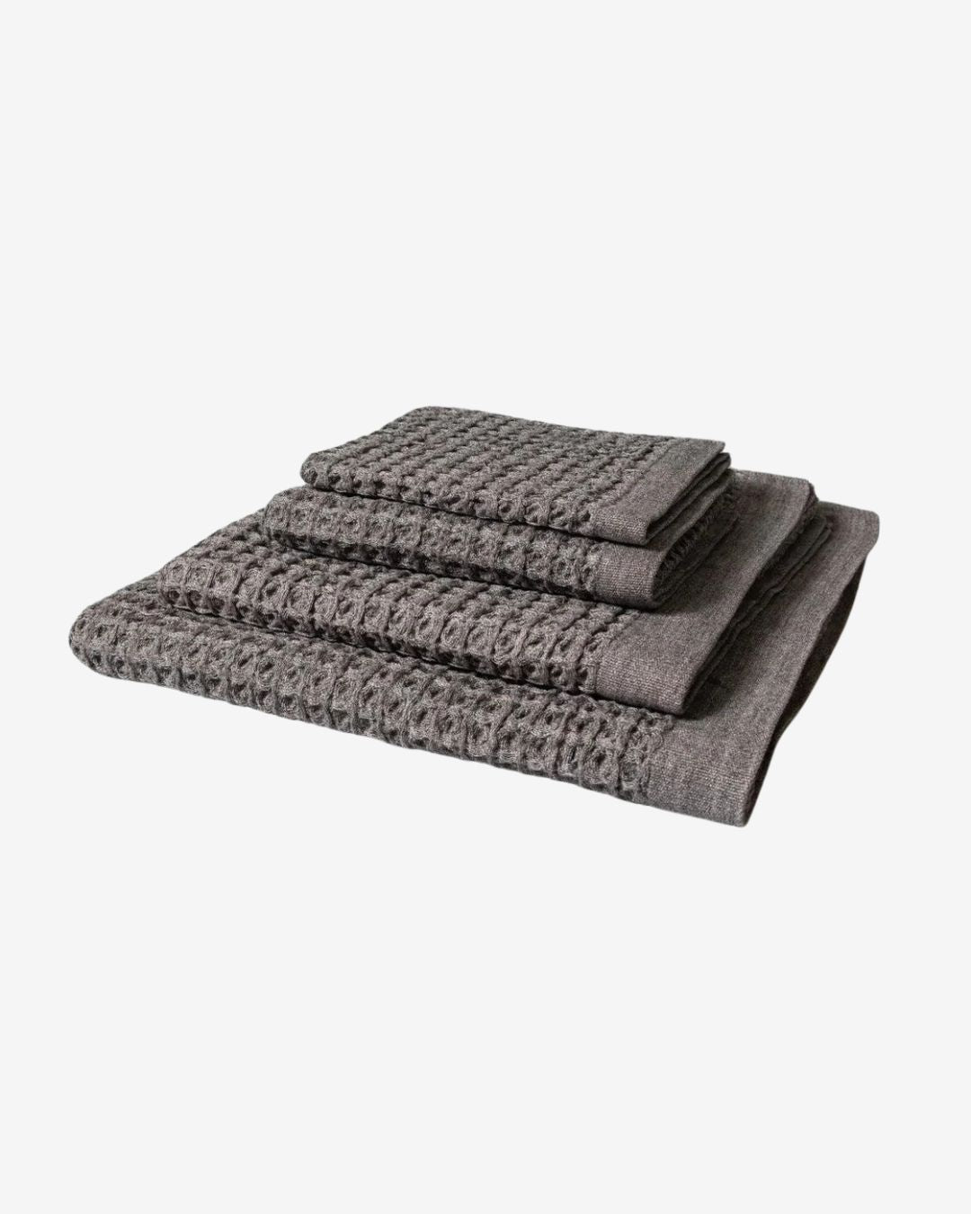 Kontex Brera Waffle Towel - Brown_Simple_Beautiful_Things