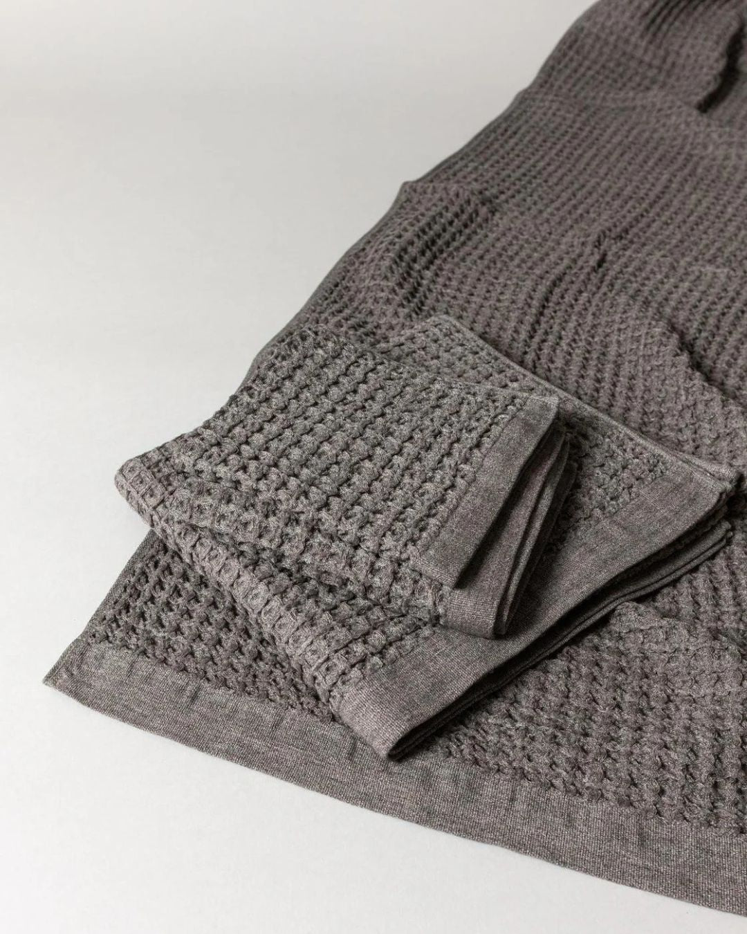 Kontex Brera Waffle Towel - Brown