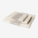 Kontex Towel Flaxline Brown & Beige_SimpleBEautiful_Things