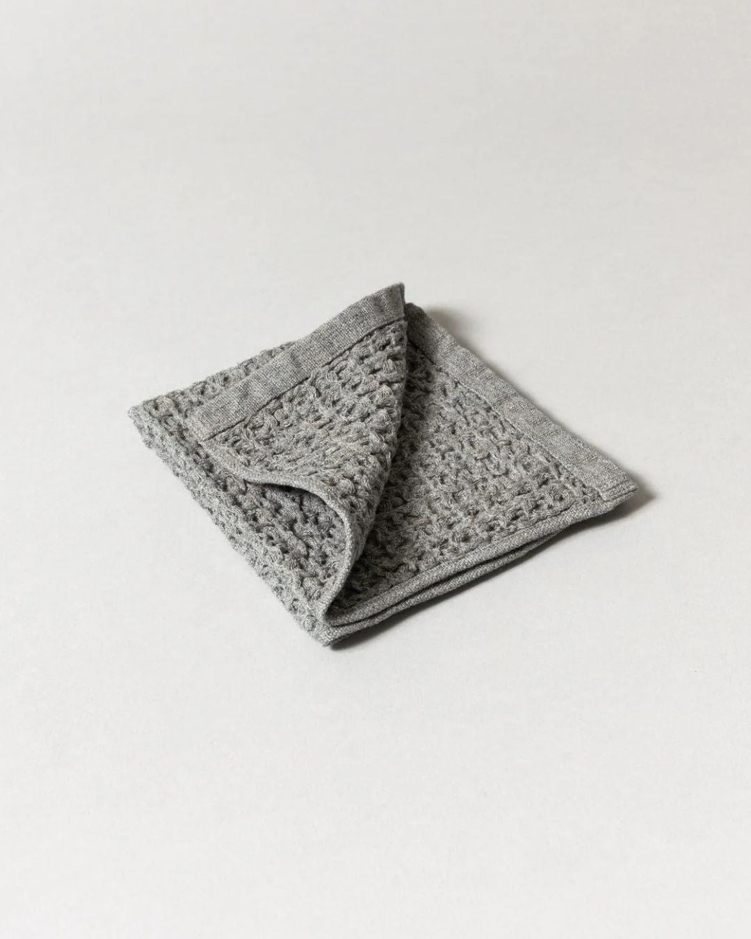 Kontex Brera Waffle Towel - Grey