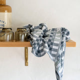 Mungo Tea Towel  Pocket Weave - Flint