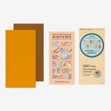 Traveler's Notebook 2027 Weekly Vertical Refill
