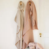 Mungo Cotton Throw Whalebone - Taupe