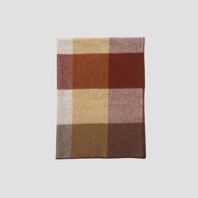 Klippan Block Blanket - Rust