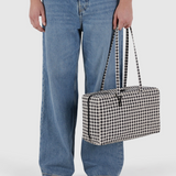 Baggu Bowler Bag Medium - Black & White Gingham
