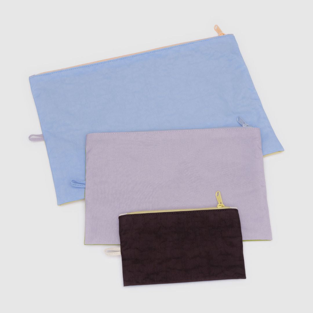 Baggu Go Pouch Set - Pastels Colourblock_Simple_Beautiful_Things