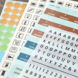 Traveler's Notebook Customized Sticker Set 2027