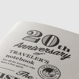 TRAVELER’S notebook 20th Anniversary Customisation Set