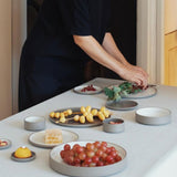 Hasami Porcelain Plate 25.5cm Ash White