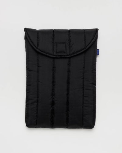 Baggu Puffy Laptop sleeve - Black