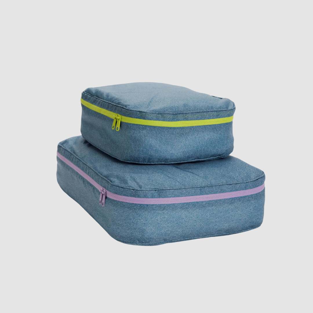 Baggu Packing Cube Set - Digital Denim