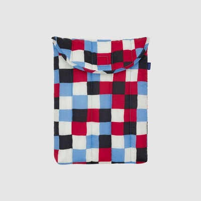 Baggu Puffy Laptop Sleeve 13"/14" - Painted Check