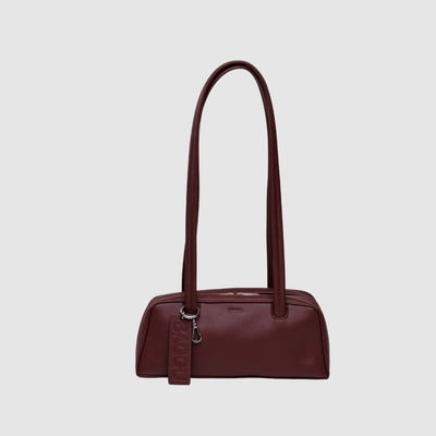 BagguRecycledLeatherBowlerBagSmall-Mahognay_Simple_Beautiful_Things