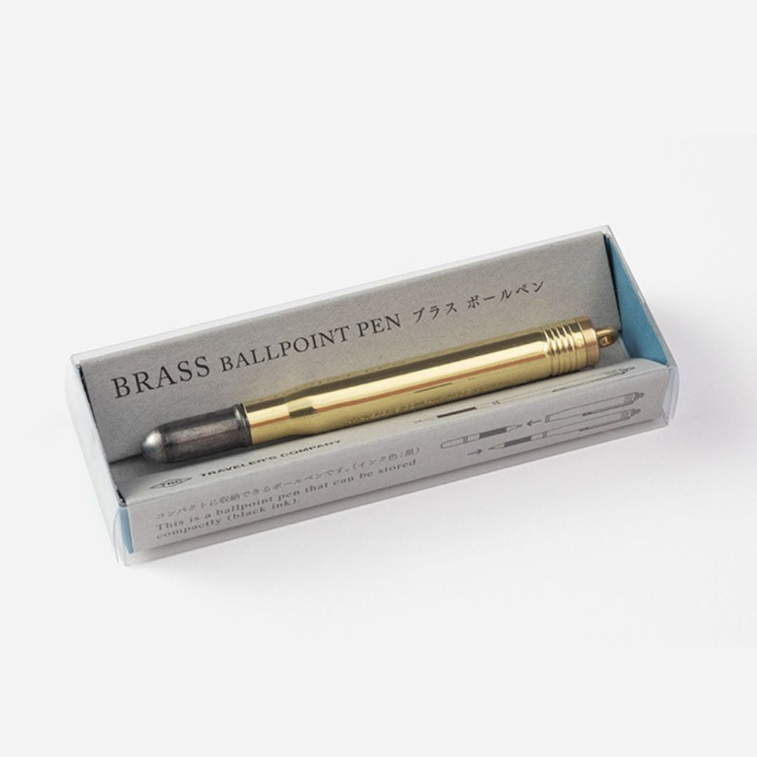 Traveler's Company - Brass Ballpoint Pen_SimpleBeautiful_Things