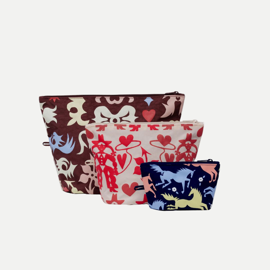 Baggu Go Pouch Set - Western Cut-Outs_Simple_Beautiful_Things