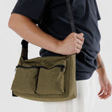 Baggu Cargo Crossbody Bag Medium - Seaweed