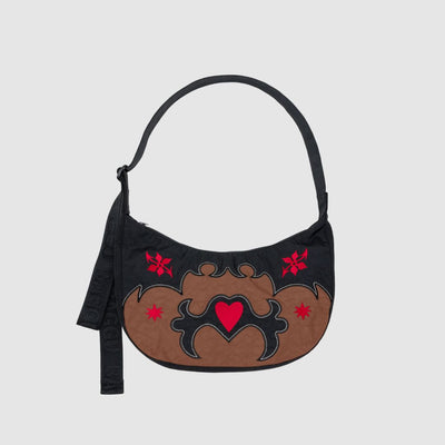 Baggu Nylon Crossbody Bag Medium - Western Appliqué