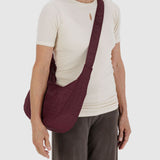 Baggu Nylon Crossbody Bag Medium - Mahogany