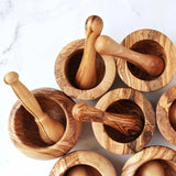 Berard Mortar & Pestle Olivewood 12cm
